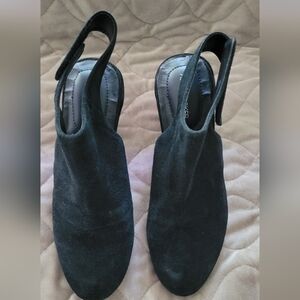 Black Suede Ankle Booties #3